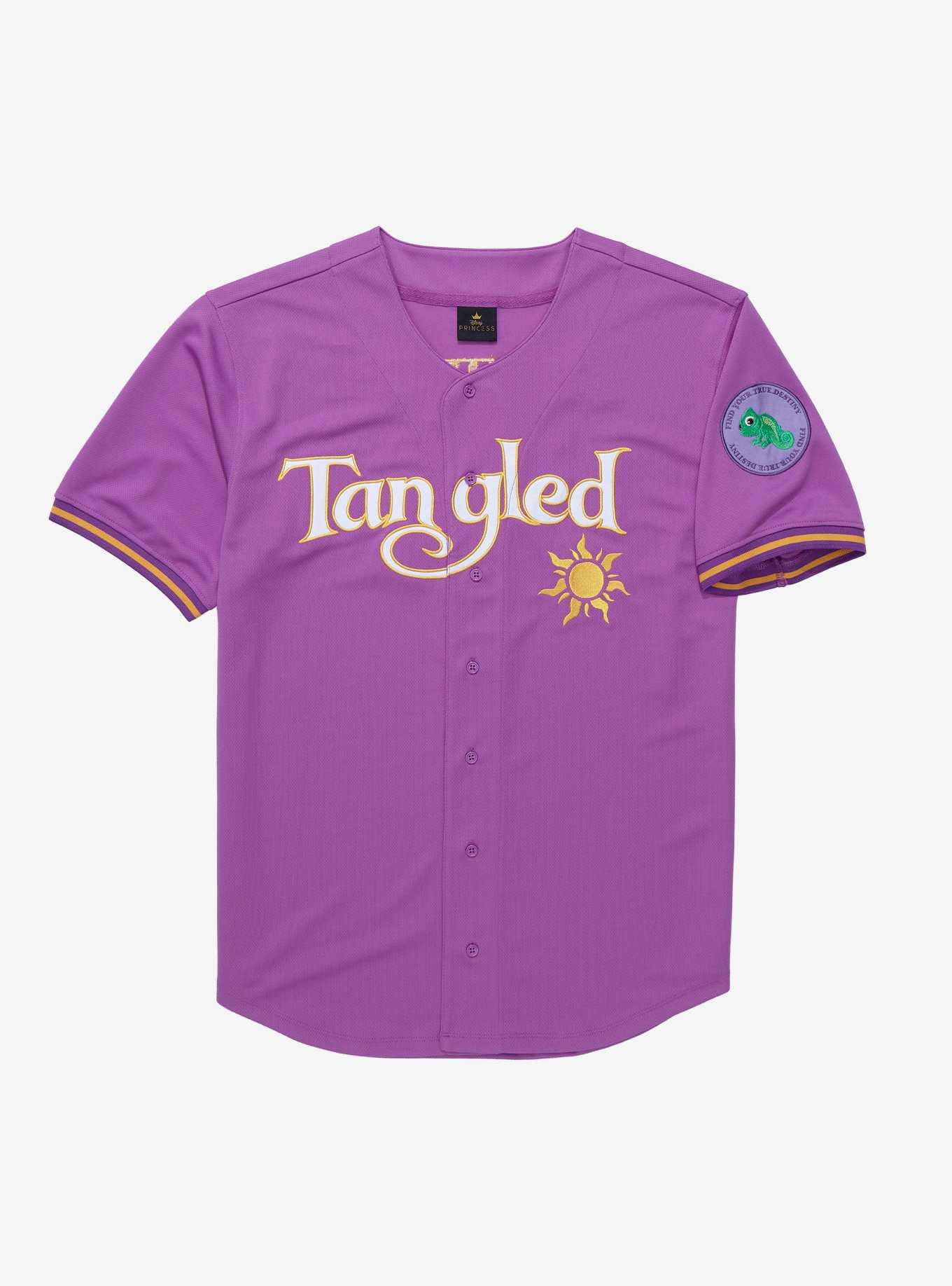 Disney Tangled Rapunzel Baseball Jersey - BoxLunch Exclusive, , hi-res