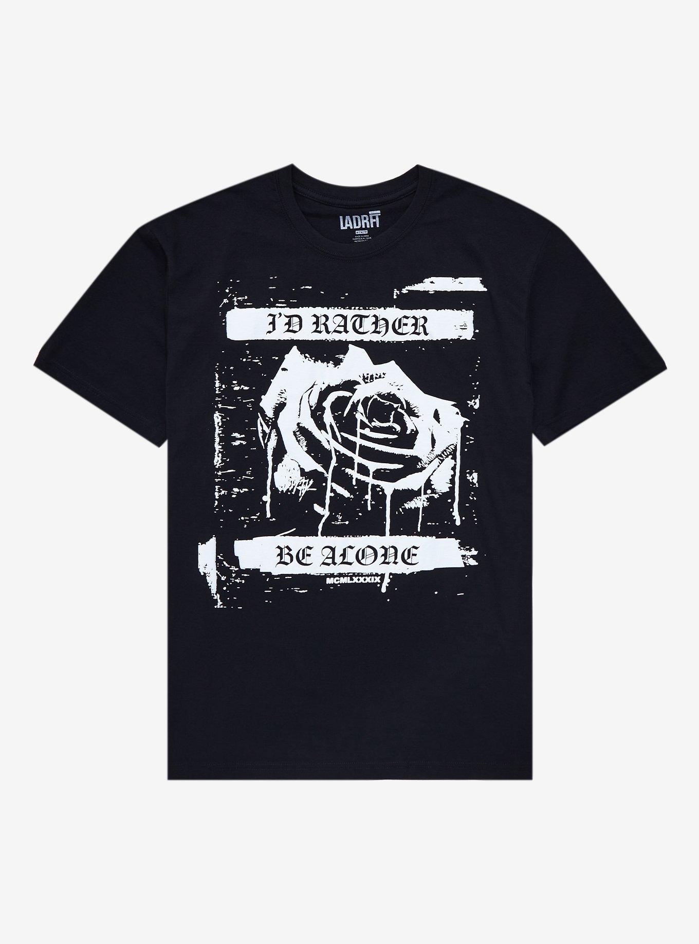 Graffiti Rose T-Shirt, BLACK, hi-res