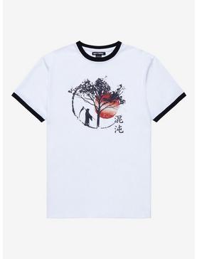 Grim Reaper Tree Ringer T-Shirt, , hi-res