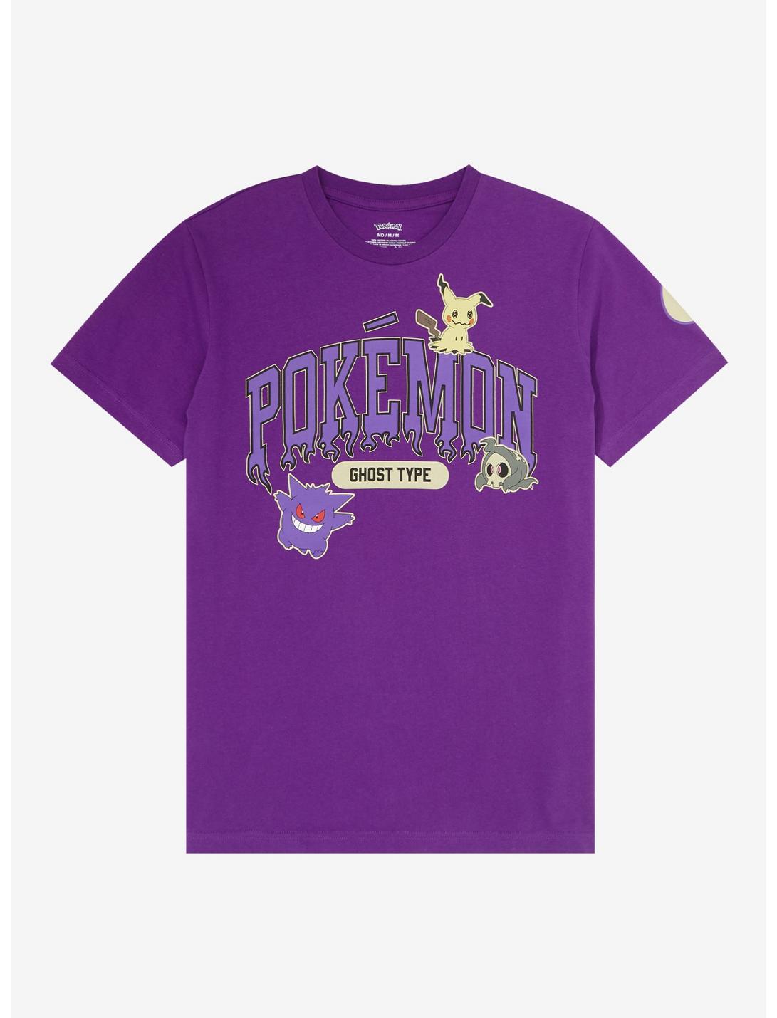Pokémon Ghost Type T-Shirt - BoxLunch Exclusive, PURPLE, hi-res