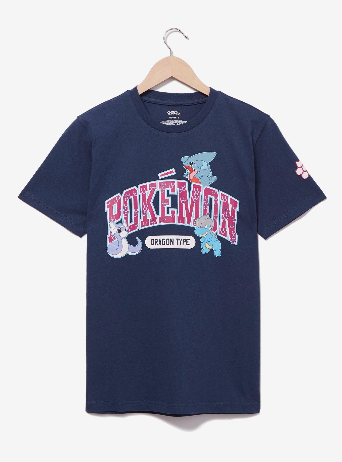 Pok&eacute;mon Dragon Type T-Shirt - BoxLunch Exclusive, NAVY, hi-res