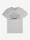 Pokémon Steel Type T-Shirt - BoxLunch Exclusive, GREY, hi-res