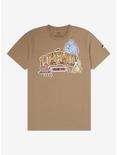 Pokémon Ground Type Collegiate Style T-Shirt - BoxLunch Exclusive, BROWN  LIGHT BROWN, hi-res