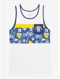 Disney The Nightmare Before Christmas Halloweentown Beach Tropical Panel Tank Top - BoxLunch Exclusive , TANBEIGE, hi-res