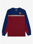Marvel Guardians of the Galaxy Panel Long Sleeve T-Shirt - BoxLunch Exclusive, NAVY, hi-res