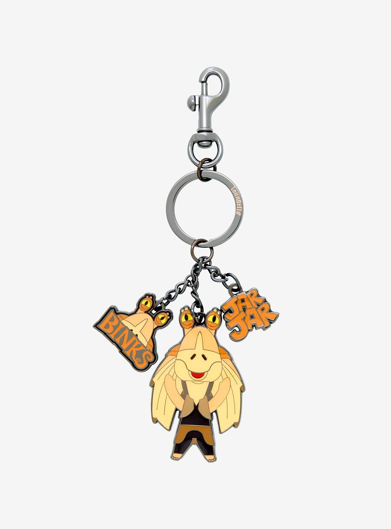 Loungefly Star Wars Jar Jar Binks MultiCharm Keychain BoxLunch