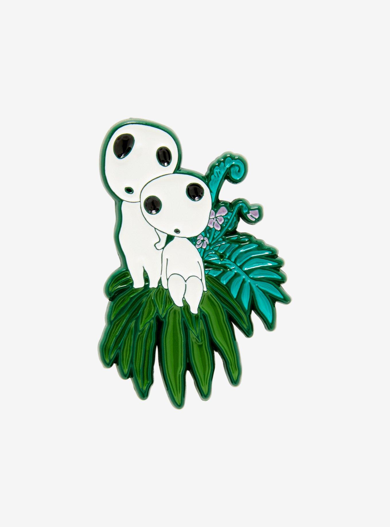 Studio Ghibli Princess Mononoke Kodama Enamel Pin - BoxLunch Exclusive, , hi-res