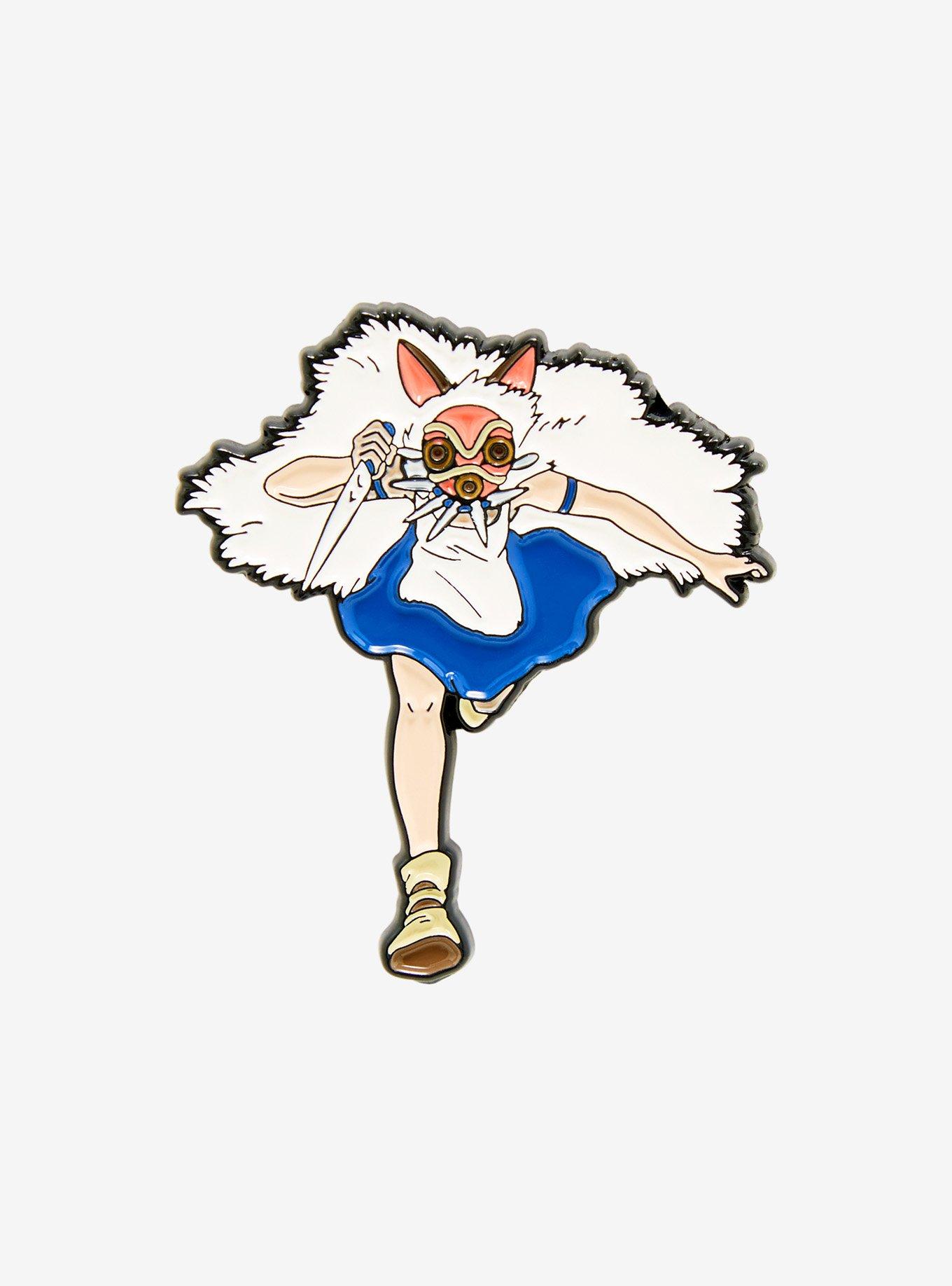 Studio Ghibli Princess Mononoke Running San Enamel Pin - Boxlunch Exclusive, , hi-res