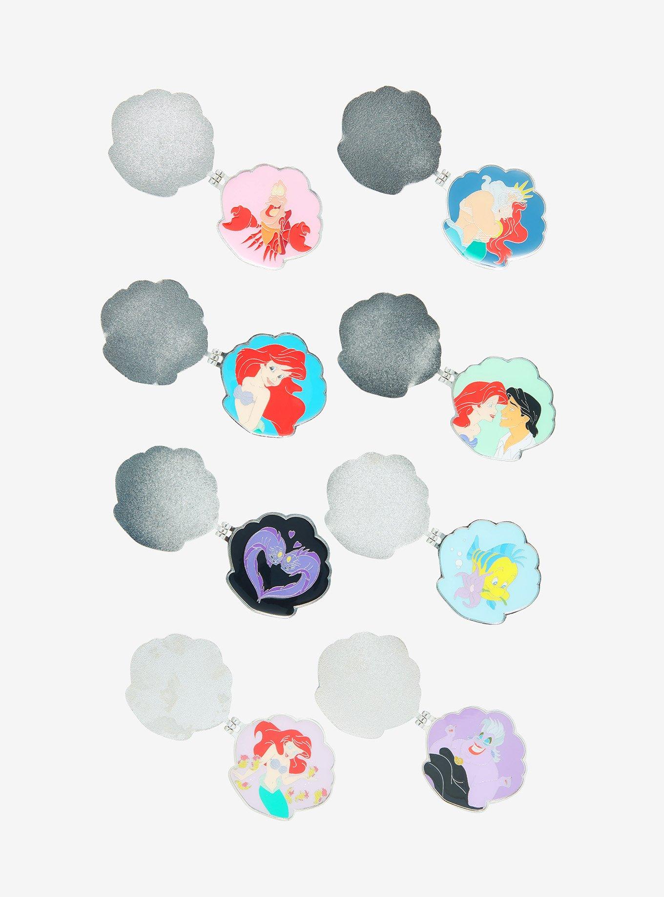 Loungefly Disney The Little Mermaid Hinge Shell Blind Box Enamel Pin - BoxLunch Exclusive, , hi-res