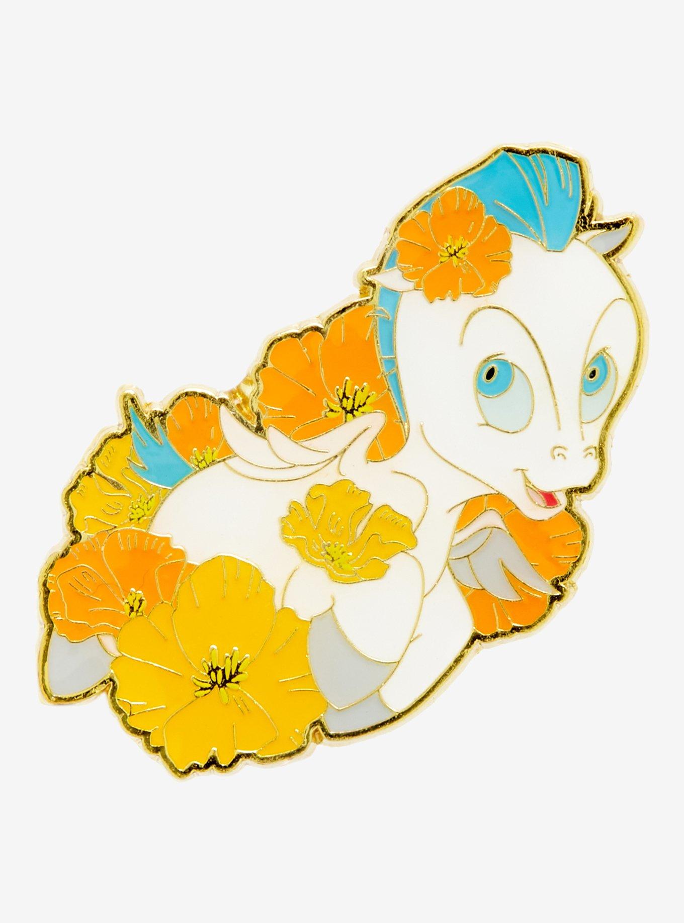 Loungefly Disney Hercules Pegasus & Poppies Enamel Pin - BoxLunch Exclusive , , hi-res