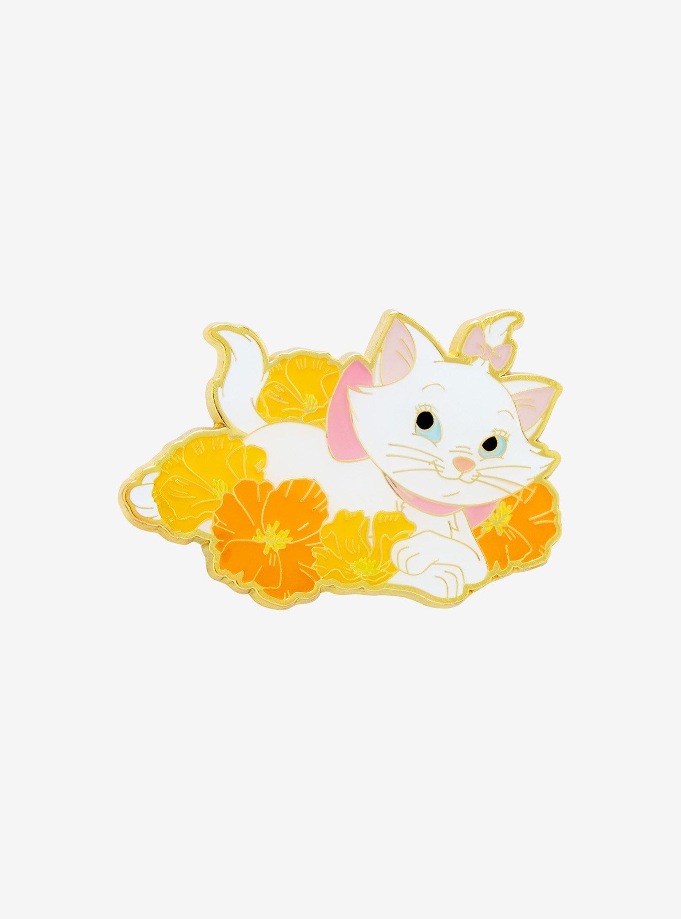 Loungefly Disney The Aristocats Marie Poppy Enamel Pin - BoxLunch Exclusive, , hi-res