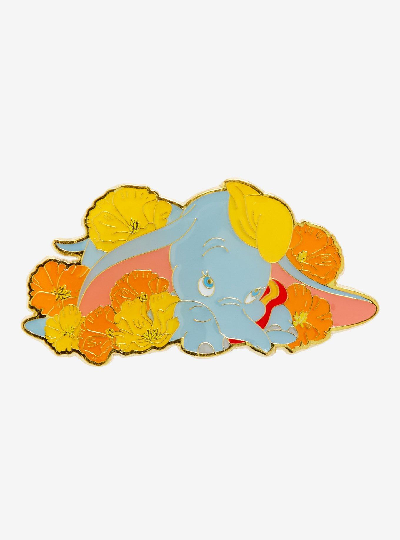 Loungefly Disney Dumbo & Poppies Enamel Pin - BoxLunch Exclusive, , hi-res