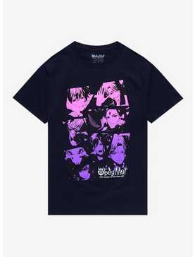 Obey Me! Purple Tonal Boyfriend Fit Girls T-Shirt, , hi-res