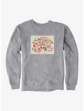 Kubo And The Two Strings Map Layout Sweatshirt, , hi-res