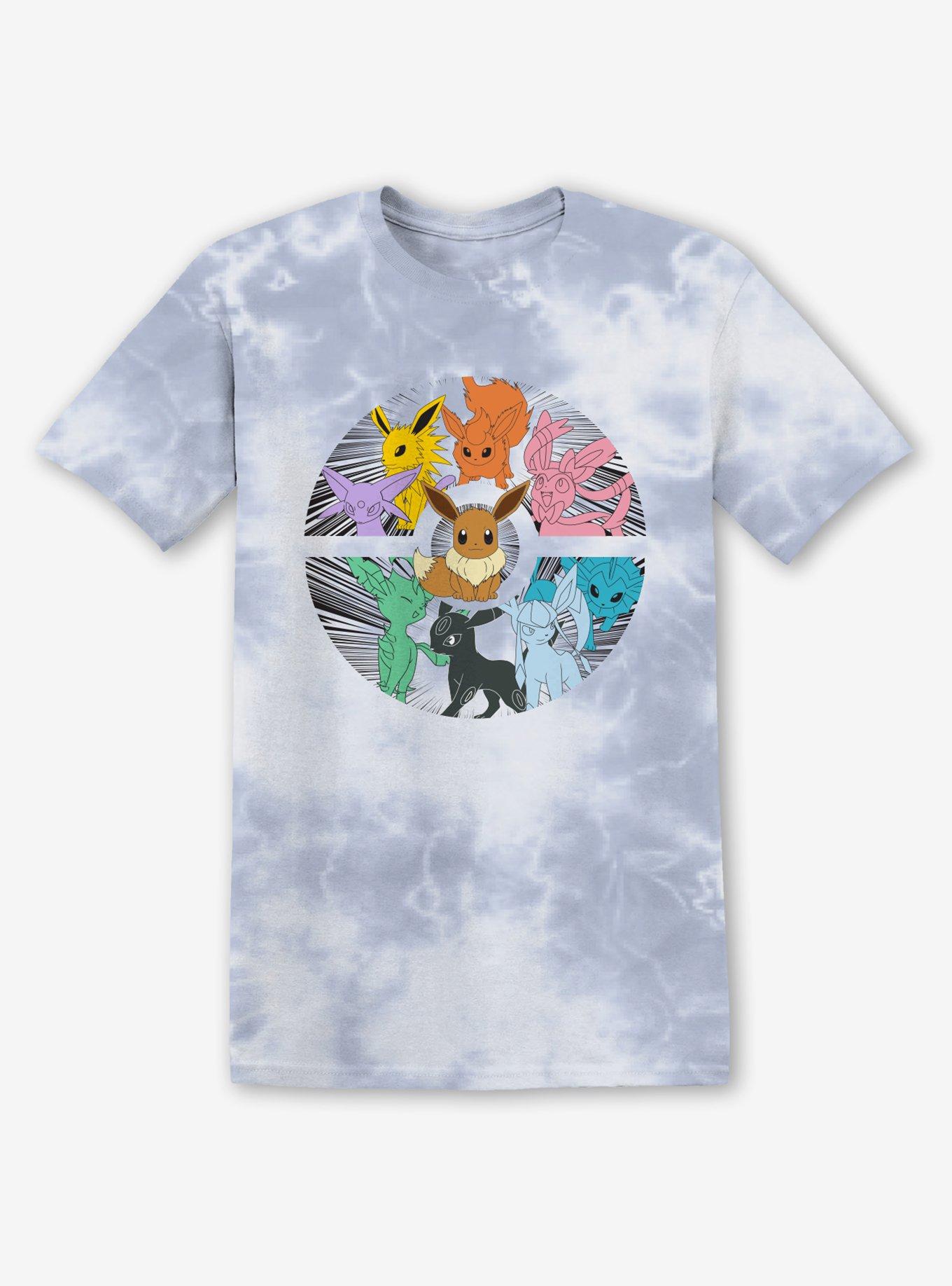 Pokemon Eevee Celestial Wash Boyfriend Fit Girls T-Shirt, MULTI, hi-res
