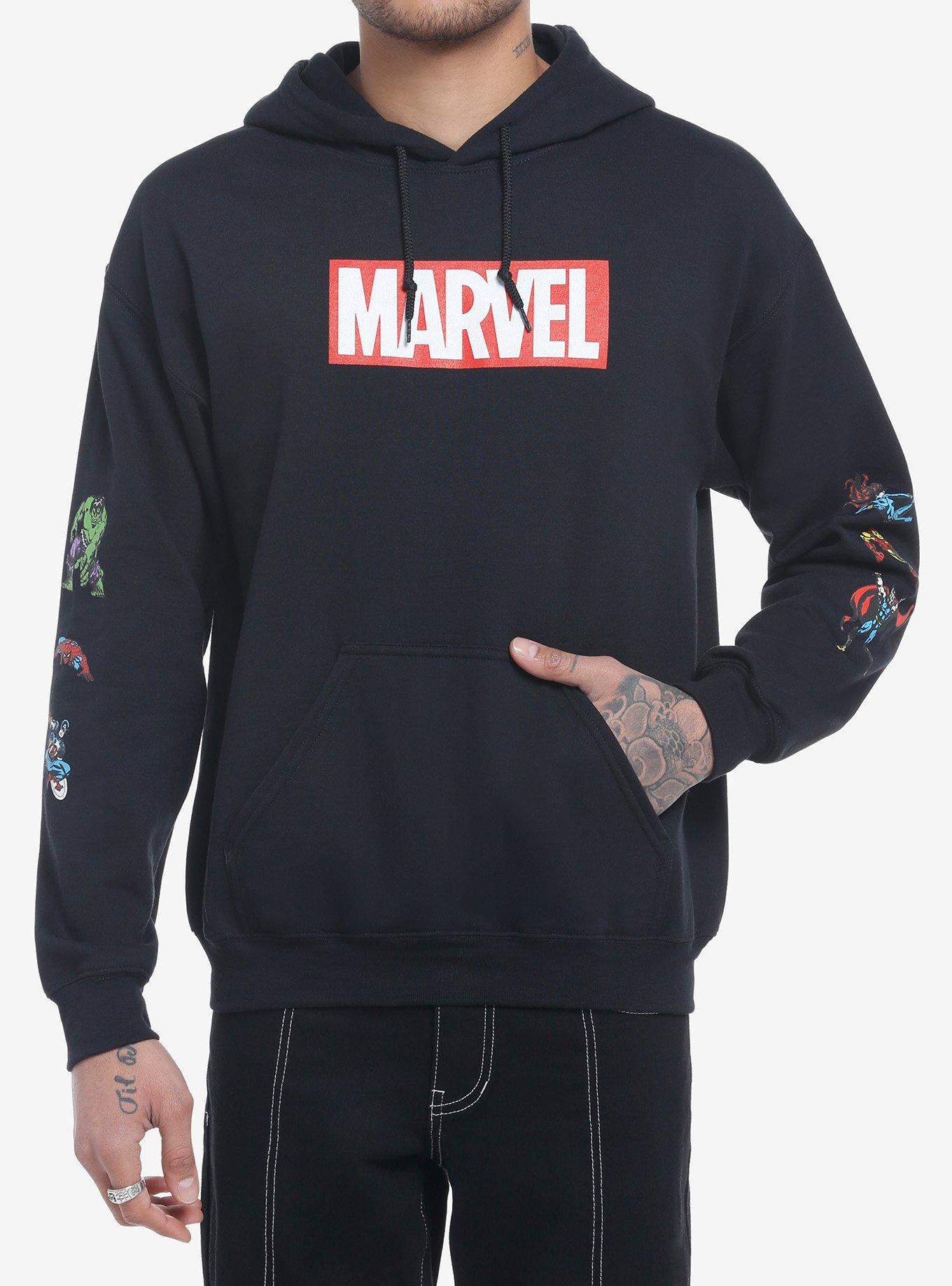 Hot topic marvel hoodie on sale