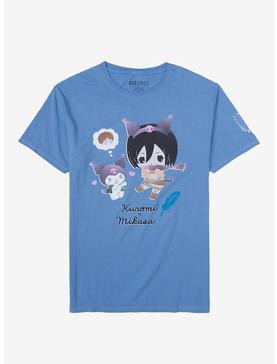 Plus Size Sanrio Hello Kitty and Friends x Attack on Titan Kuromi & Mikasa T-Shirt - BoxLunch Exclusive, , hi-res