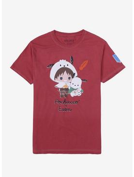 Sanrio Hello Kitty and Friends x Attack on Titan Pochacco & Eren T-Shirt - BoxLunch Exclusive, , hi-res