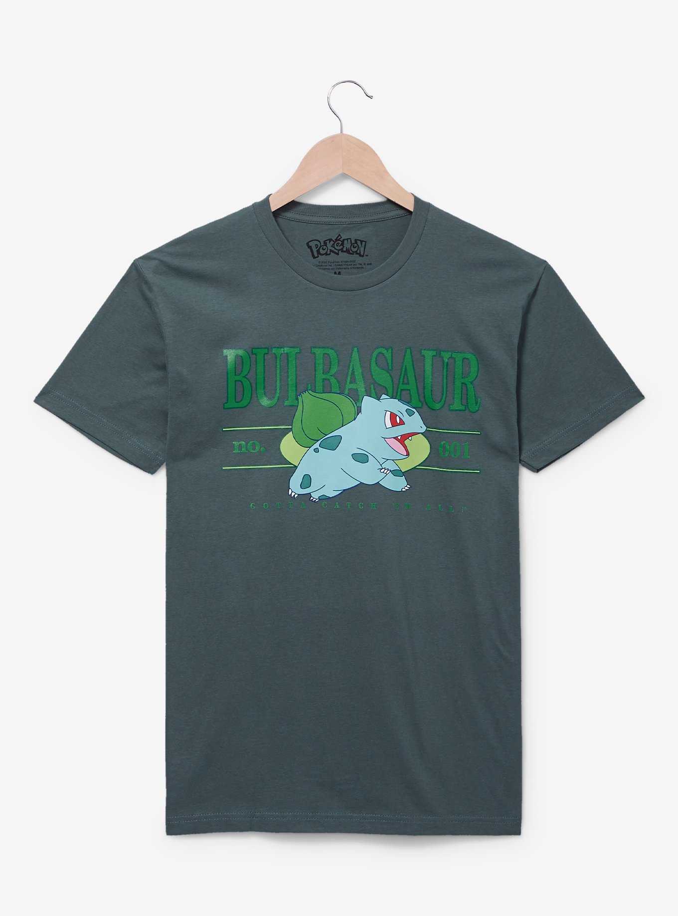 Pokémon Bulbasaur Collegiate Portrait T-Shirt - BoxLunch Exclusive, , hi-res