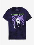 Scream Ghost Face Tie-Dye Boyfriend Fit Girls T-Shirt, MULTI, hi-res