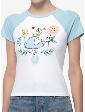 Disney Alice In Wonderland Flowers Girls Baby T-Shirt, , hi-res