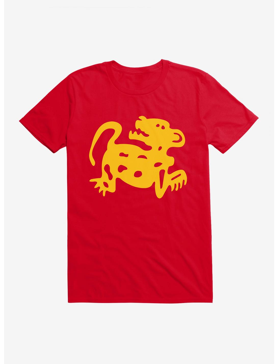 Legends Of The Hidden Temple Red Jaguars T-Shirt, RED, hi-res