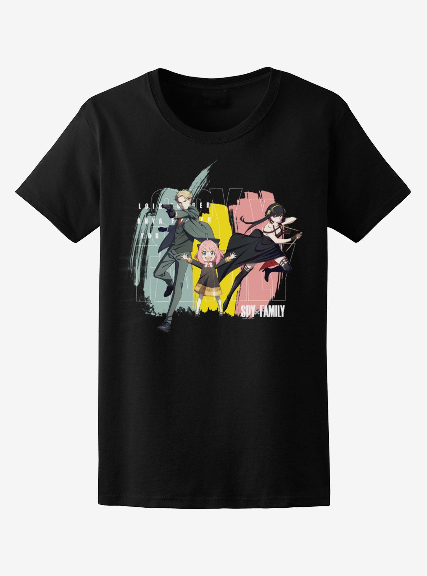 Spy X Family Forger Paint Boyfriend Fit Girls T-Shirt, , hi-res