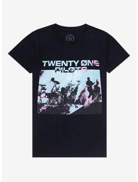 Twenty One Pilots Live Performance Boyfriend Fit Girls T-Shirt, , hi-res