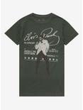 Elvis Presley In Concert Boyfriend Fit Girls T-Shirt, ARMY GREEN, hi-res