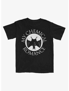 My Chemical Romance Upside Down Bat Boyfriend Fit Girls T-Shirt, , hi-res