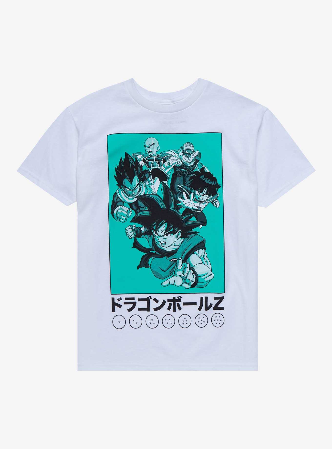 Dragon Ball Z Group Pose Youth T-Shirt - BoxLunch Exclusive, , hi-res
