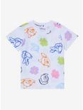 Our Universe Disney Bambi Spring Character Allover Print Toddler T-Shirt - BoxLunch Exclusive, MULTI, hi-res