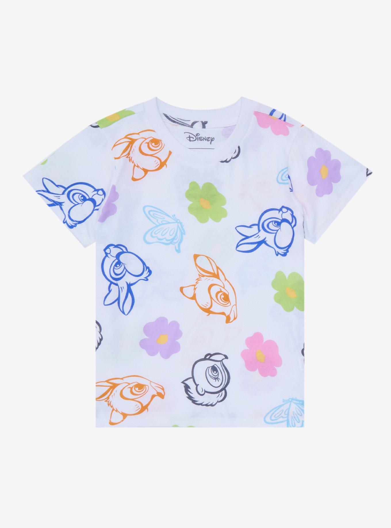 Our Universe Disney Bambi Spring Character Allover Print Toddler T-Shirt - BoxLunch Exclusive, MULTI, hi-res