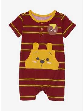 Our Universe Disney Winnie the Pooh Pocket One-Piece Romper - BoxLunch Exclusive, , hi-res