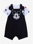Disney Mickey Mouse Infant Overall Set - BoxLunch Exclusive, BLACK, hi-res