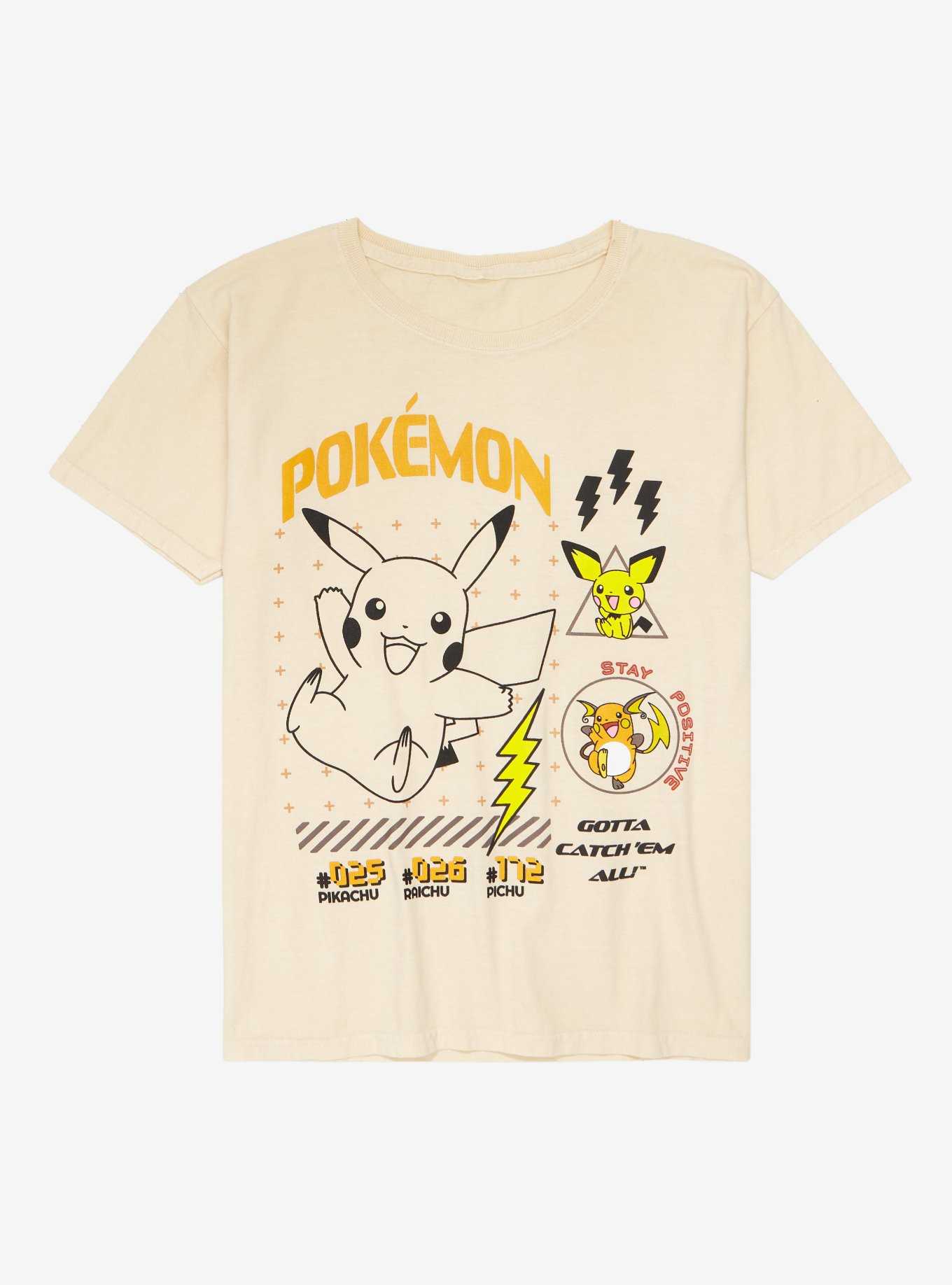Pokémon Pikachu Evolutions Youth T-Shirt - BoxLunch Exclusive, , hi-res