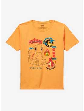 Pokémon Charmander Evolutions Youth T-Shirt - BoxLunch Exclusive, , hi-res