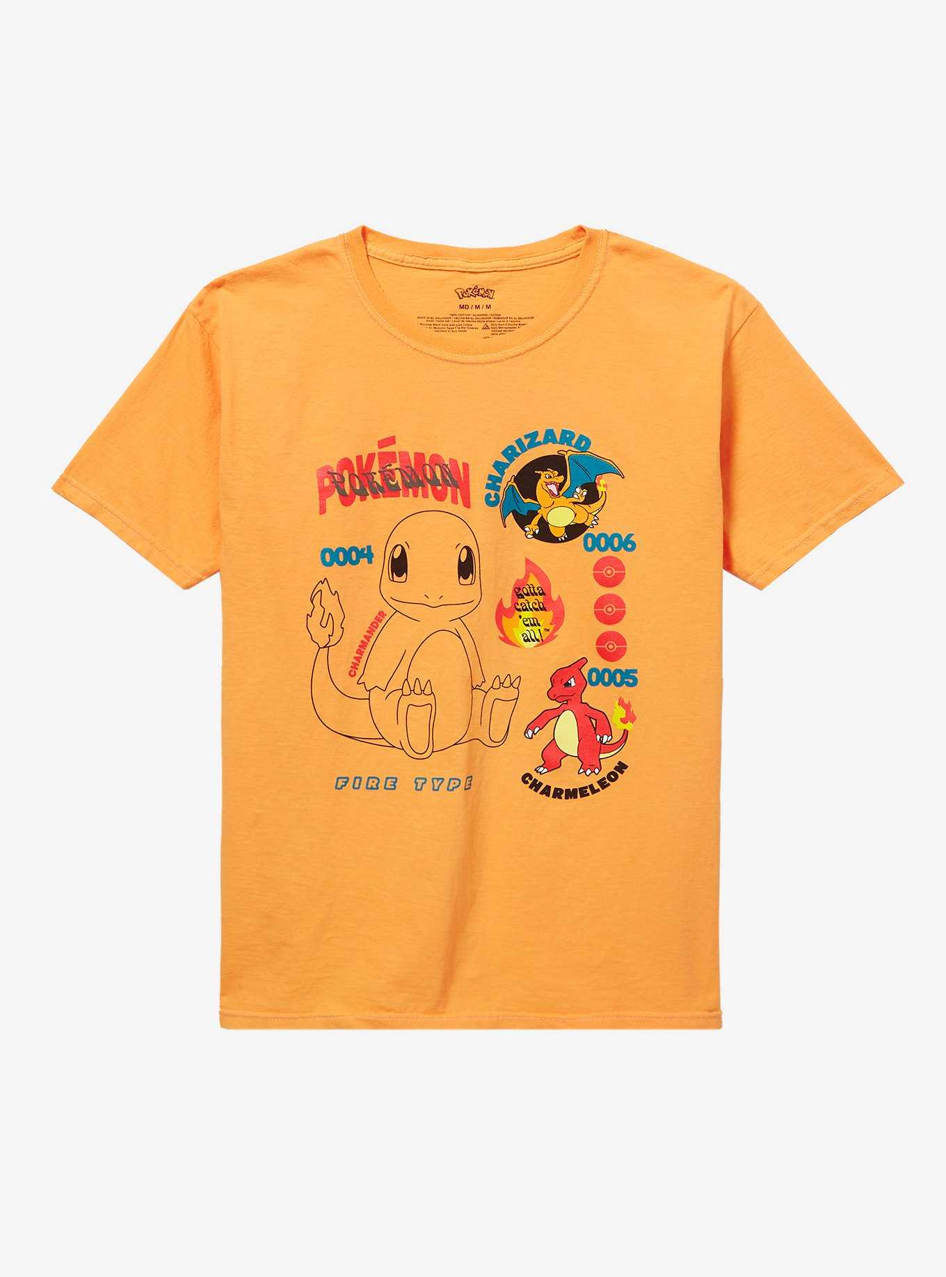 Pokémon Charmander Evolutions Youth T-Shirt - BoxLunch Exclusive, , hi-res