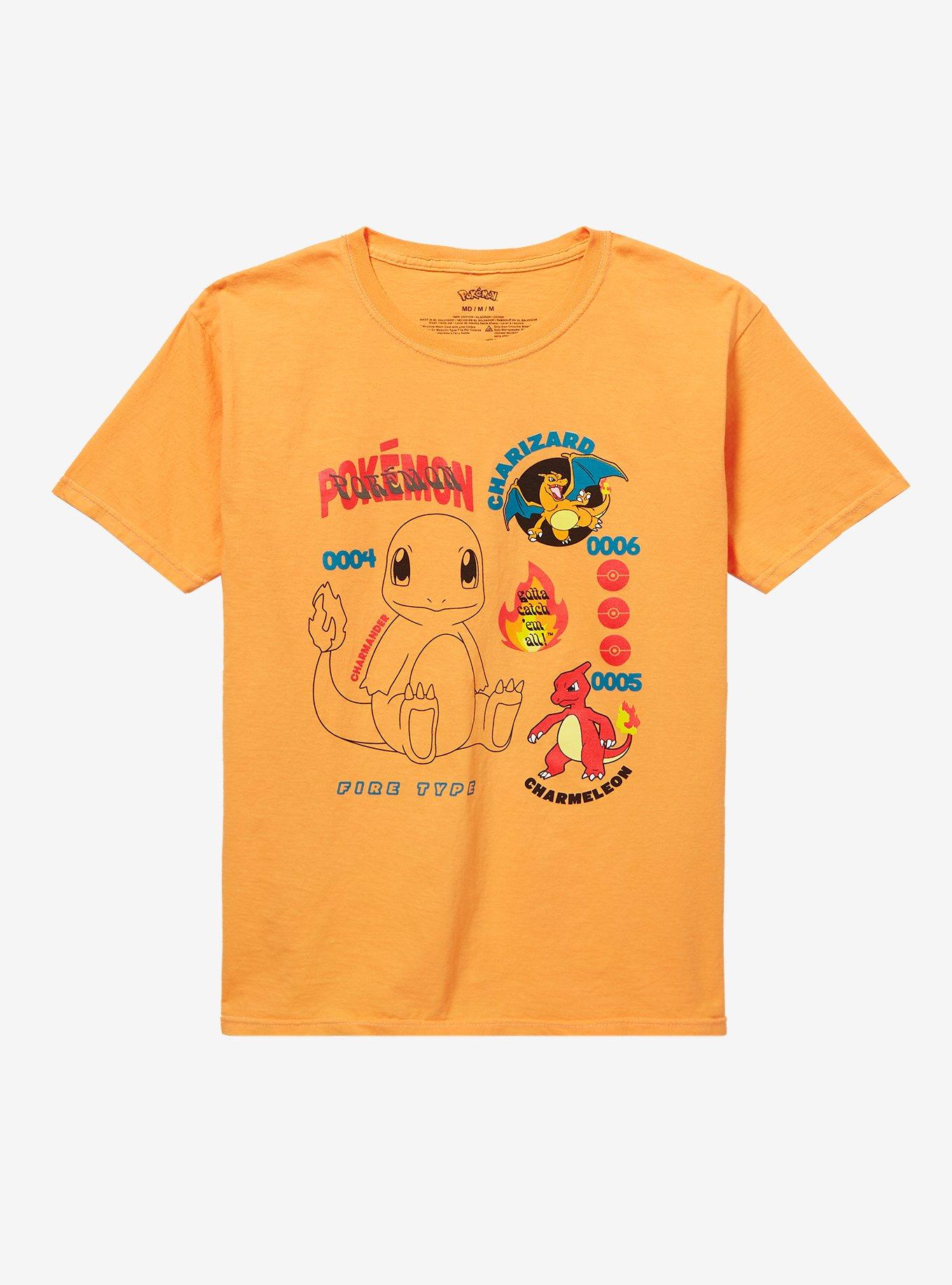 Pokémon Charmander Evolutions Youth T-Shirt - BoxLunch Exclusive, , hi-res