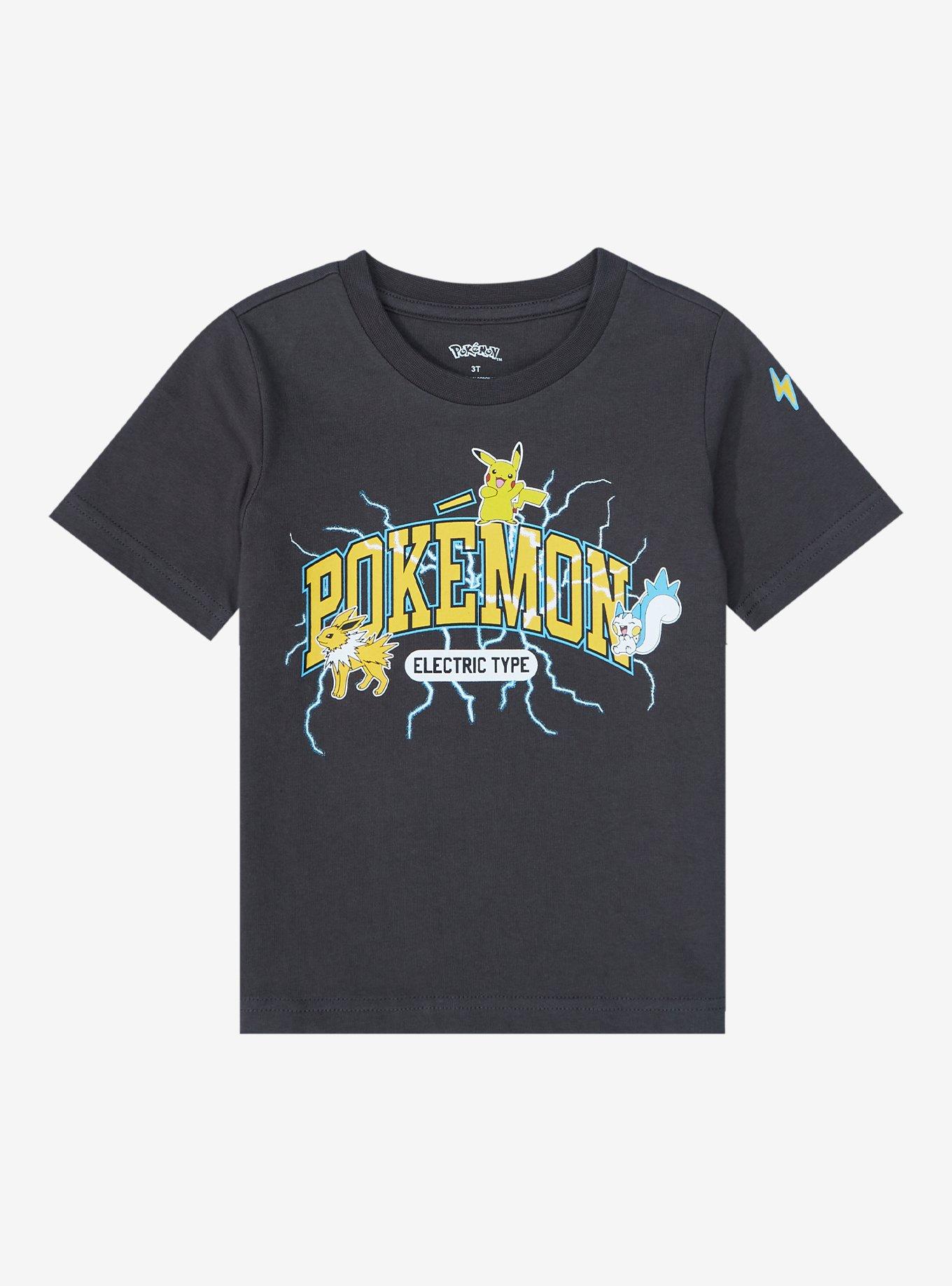 Pok&eacute;mon Electric Type Toddler T-Shirt - BoxLunch Exclusive, BLACK, hi-res