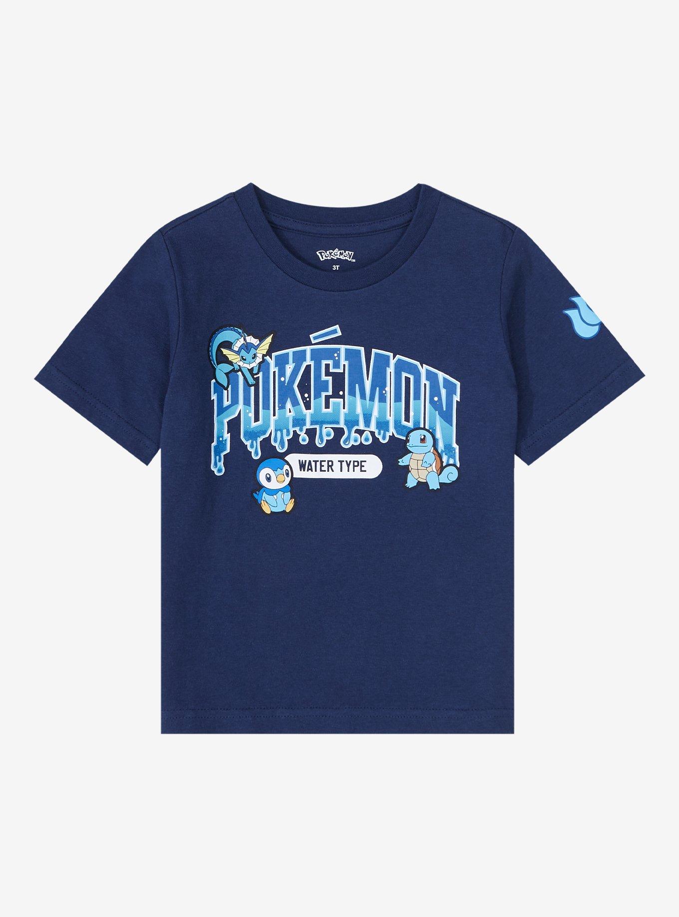 Pokémon Water Type Toddler TShirt BoxLunch Exclusive BoxLunch