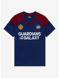 Our Universe Marvel Guardians of the Galaxy Rocket Youth Soccer Jersey - BoxLunch Exclusive, NAVY, hi-res
