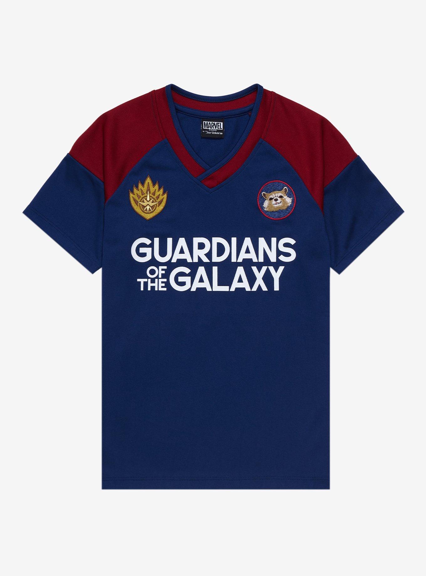 Our Universe Marvel Guardians of the Galaxy Rocket Youth Soccer Jersey - BoxLunch Exclusive, , hi-res