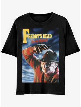 Freddy's Dead: The Final Nightmare Poster Boyfriend Fit Girls T-Shirt, , hi-res