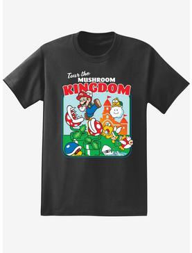Super Mario Mushroom Kingdom Tour Boyfriend Fit Girls T-Shirt, , hi-res