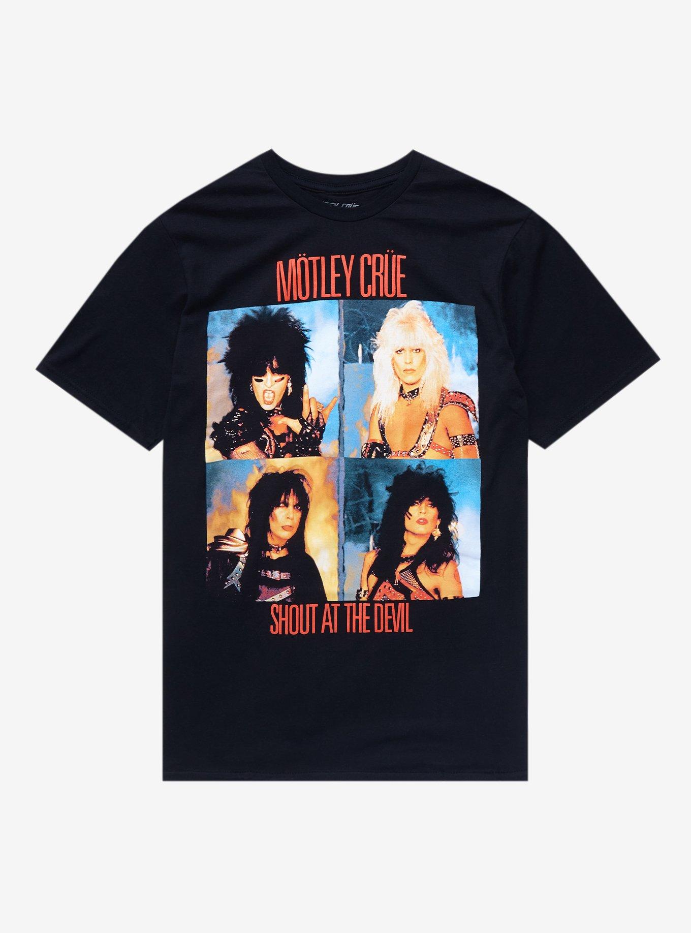 Motley Crue Shout At The Devil Album Cover T Shirt Hot Topic