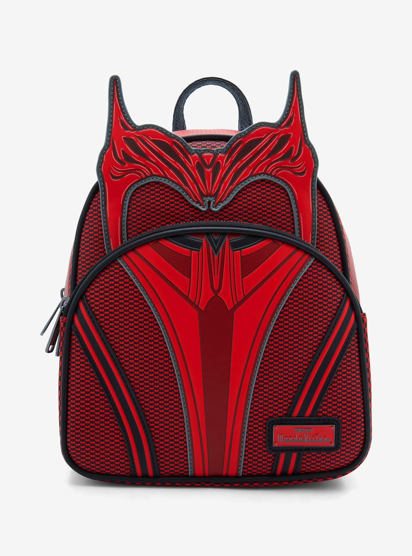 Loungefly Marvel WandaVision Scarlet Witch Glow in the Dark Costume Mini Backpack BoxLunch Exclusive BoxLunch