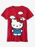 Hello Kitty Jumbo Double-Sided Boyfriend Fit Girls T-Shirt, MULTI, hi-res