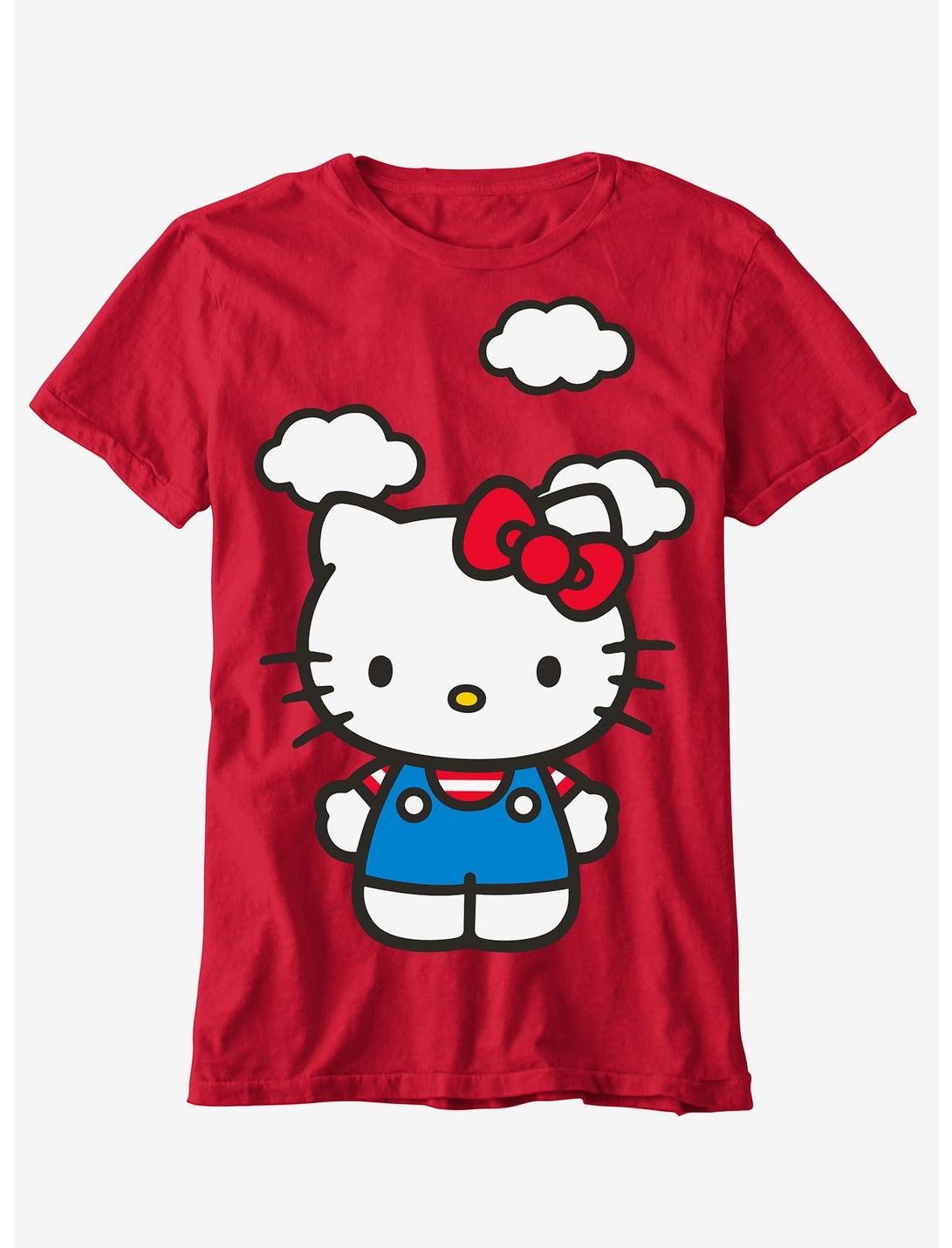 Hello Kitty Jumbo Double-Sided Boyfriend Fit Girls T-Shirt Plus Size, MULTI, hi-res