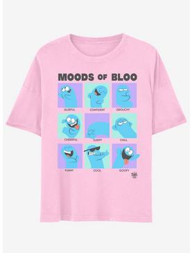 Foster's Home For Imaginary Friends Bloo Moods Boyfriend Fit Girls T-Shirt, , hi-res
